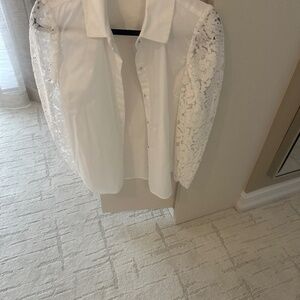 Generation Live Long Sleeved White Lace Blouse
